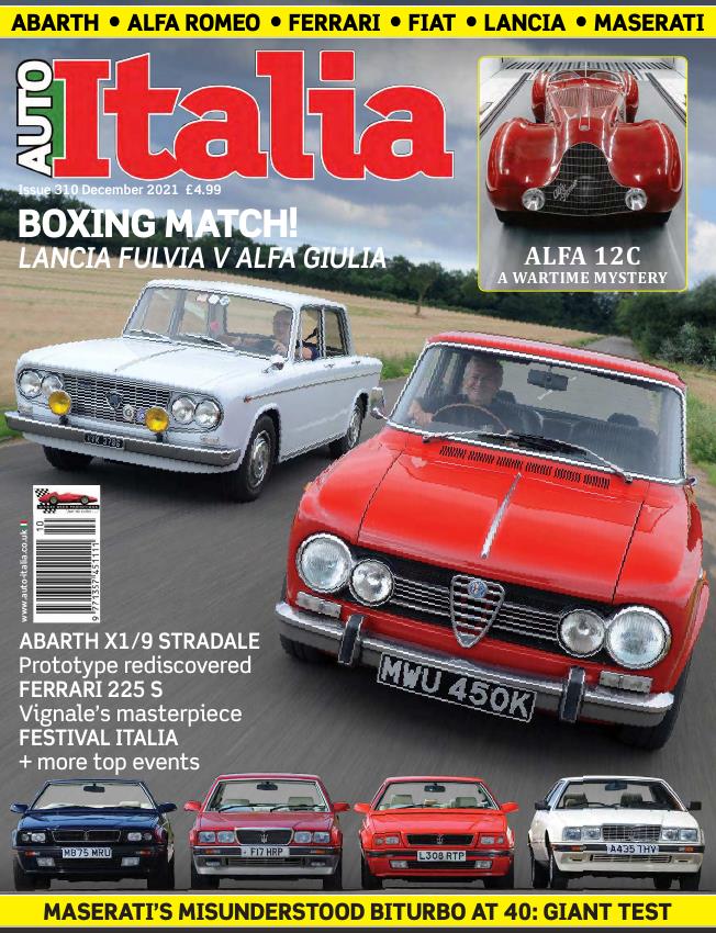Журнал AutoItalia. december 2021